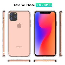 iPhone 11 Pro (5.8in) High Grade Transparent Crystal Clear Hard Case (Clear)